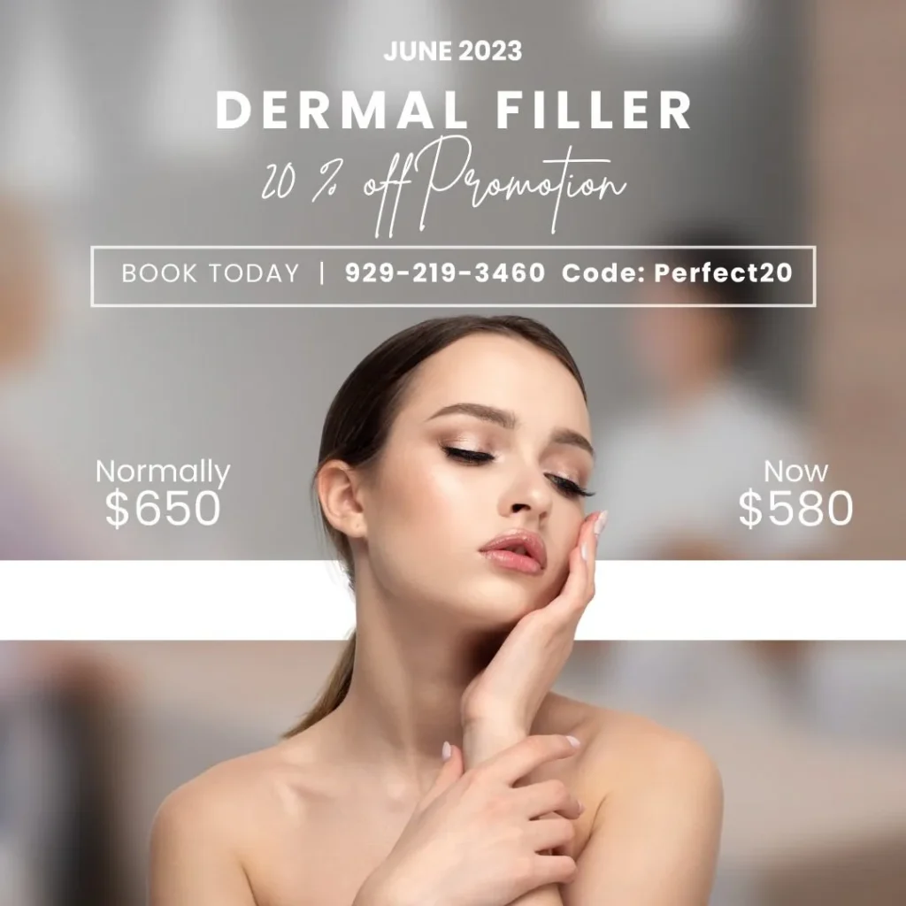 dermal filler treatment result