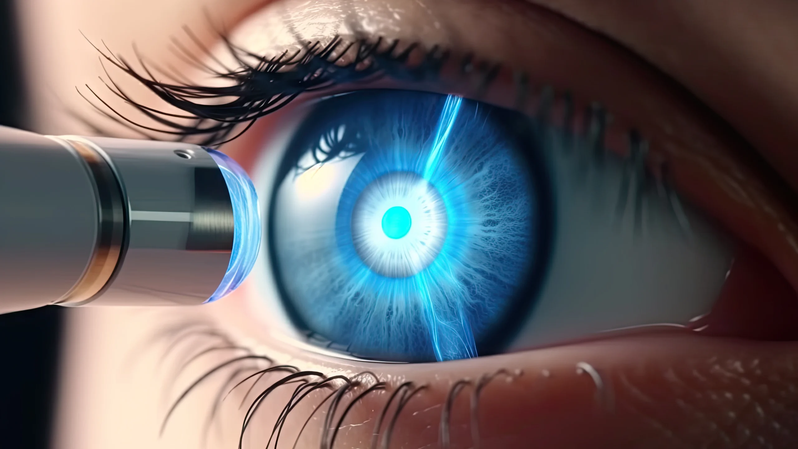 Laser eye surgery for eyesight