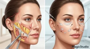 Mid face lift vs fillers comparison for facial rejuvenation