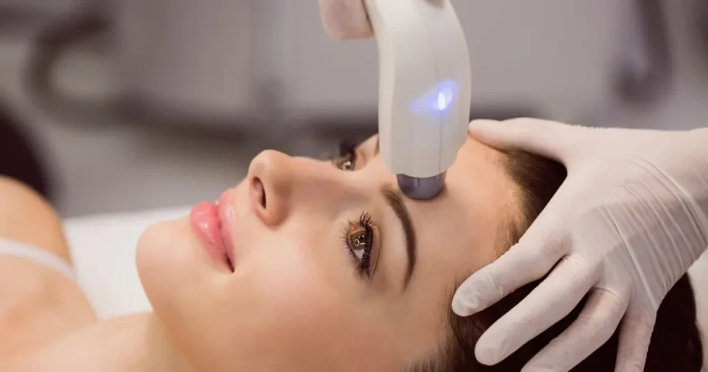 skin and laser treatment
