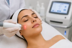 Laser facial rejuvenation treatment for smoother and younger-looking skin