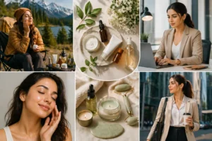 Vintage Fashion Camping Guide Skincare Tips Camping Guide