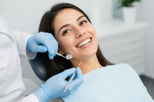 what is cosmetic dentistry smiling patient dental treatment clinic