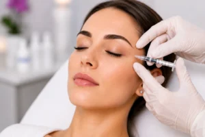 Professional Cosmetic Botox procedure performed to enhance facial appearance and natural-looking results