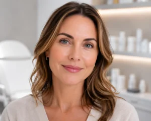 Natural facial rejuvenation after collagen stimulating injections