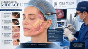 Endoscopic Mid Face Lift Procedure for Facial Rejuvenation in NYC