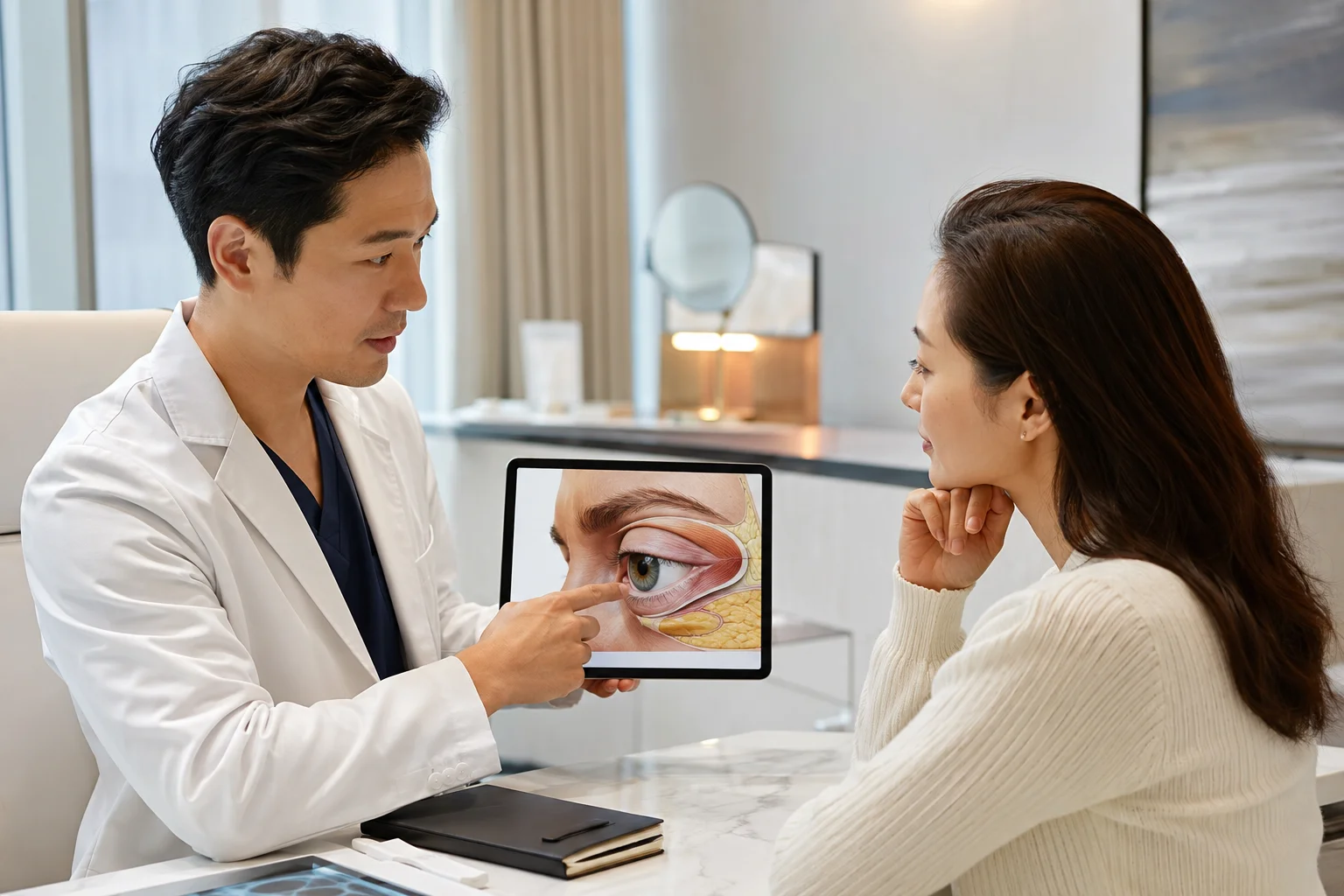 Upneeq consultation with Dr. David H. Lee, MD at ClearLee Perfect Aesthetics in Flushing, Queens, NYC