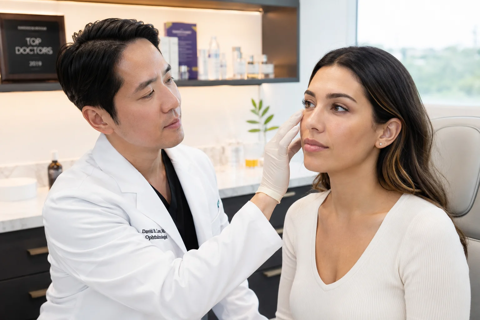 Medical consultation for dermal fillers undereye in Flushing Queens.