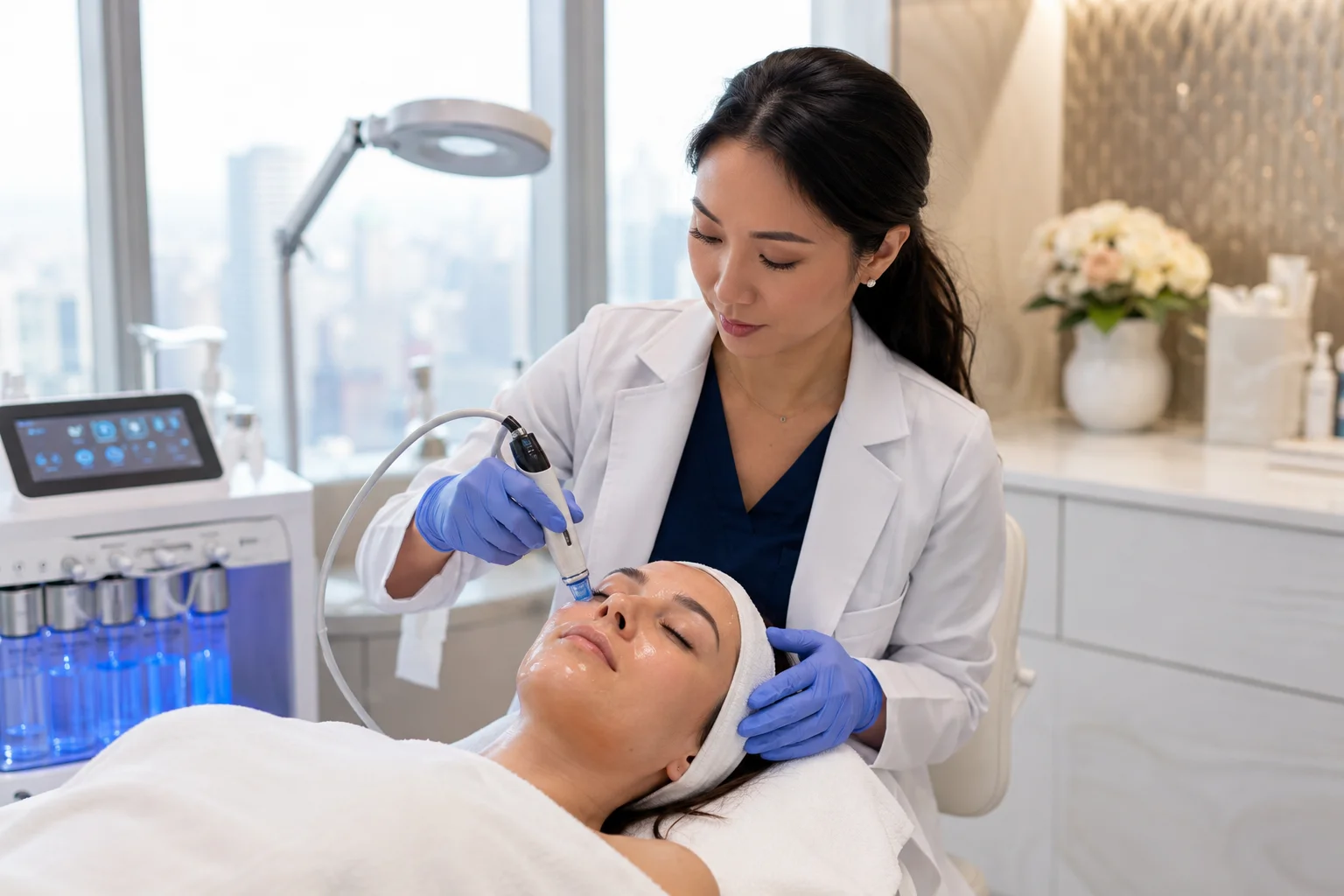 Beauty services at a luxury medical aesthetics clinic in Flushing Queens NYC