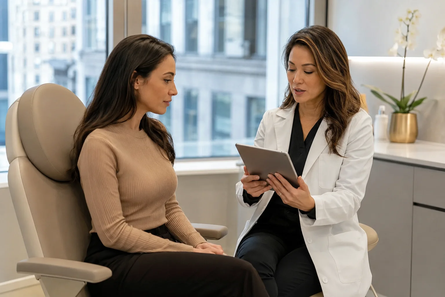 Skinny BBL consultation for a thin patient