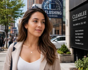 Modern aesthetic medicine clinic providing advanced skin care in New York City