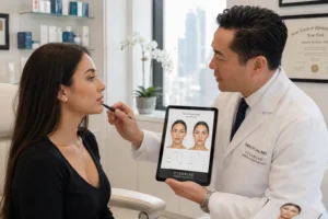 Natural lip filler treatment planning in NYC