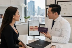 Juvederm lip injections consultation in Queens