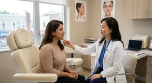 Chin lipo treatment for a more defined jawline