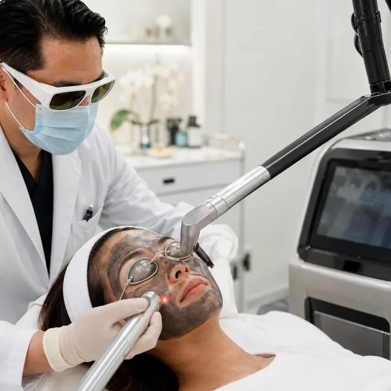 Carbon peel laser near me treatment at ClearLee Perfect Aesthetics in Flushing Queens NYC