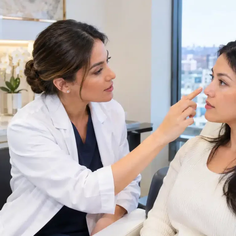 EZ Gel Under Eye consultation in Flushing Queens