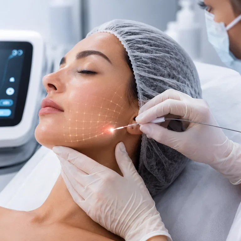 Endolift treatments jawline laser skin tightening procedure