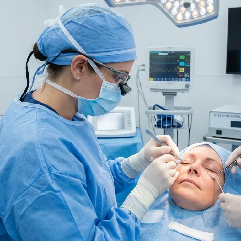 lower blepharoplasty eyelid surgery​