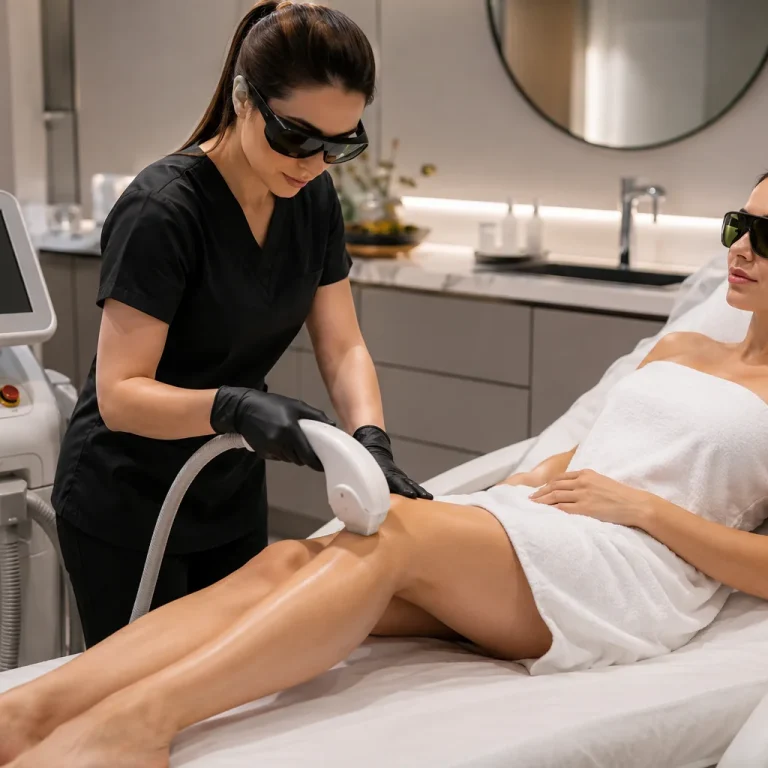 laser hair removal specials​ treatment at professional aesthetic clinic
